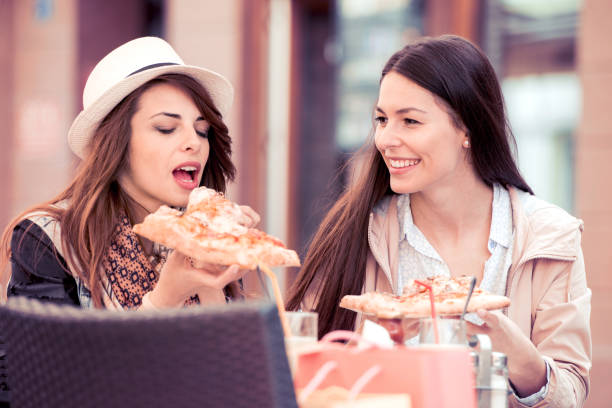 istock Two happy women sit at the table 888158034