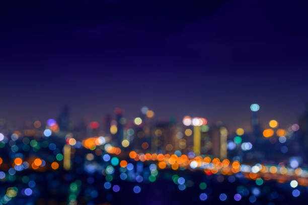 istock City with tower and temple at night 888167466