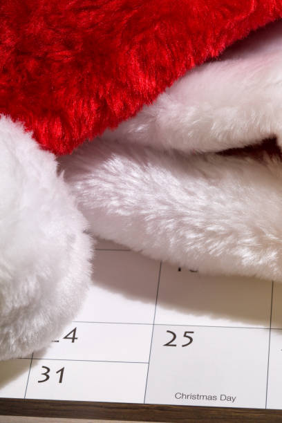 istock Christmas day on calendar 888173716