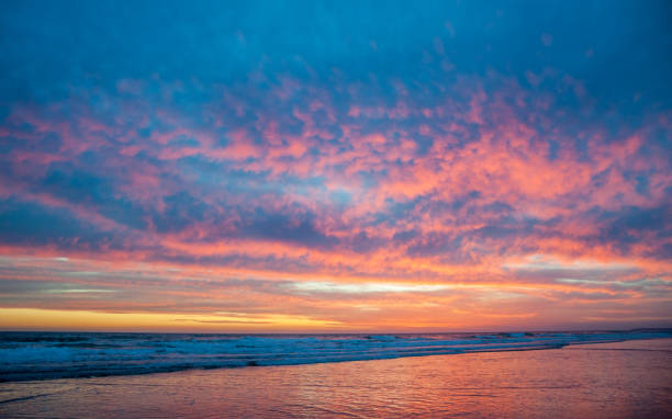 istock Sunset on the Atlantic ocean at Cadiz 888179938
