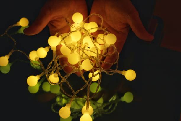 istock Colorful lights and glass 888181366