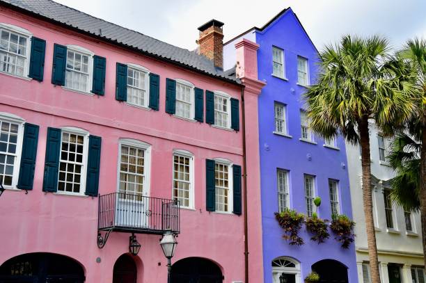 charleston, south carolina - southern charm imagens e fotografias de stock