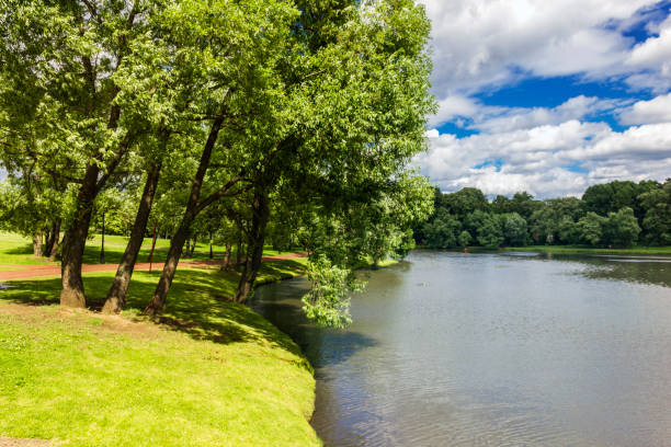 istock Park in Moscow, Russia. 888186372