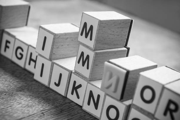 istock alphabet cube on wooden desk background 888186712