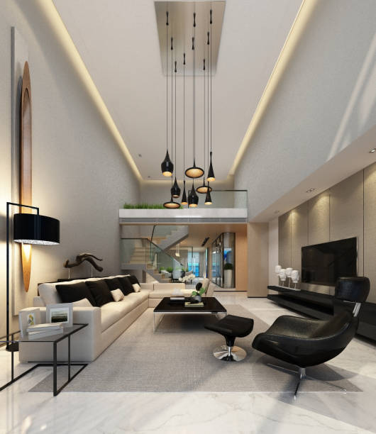 istock 3d render of hotel room 888197090