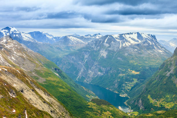 istock View on Geirangerfjord from Dalsnibba viewpoint in Norway 888197530