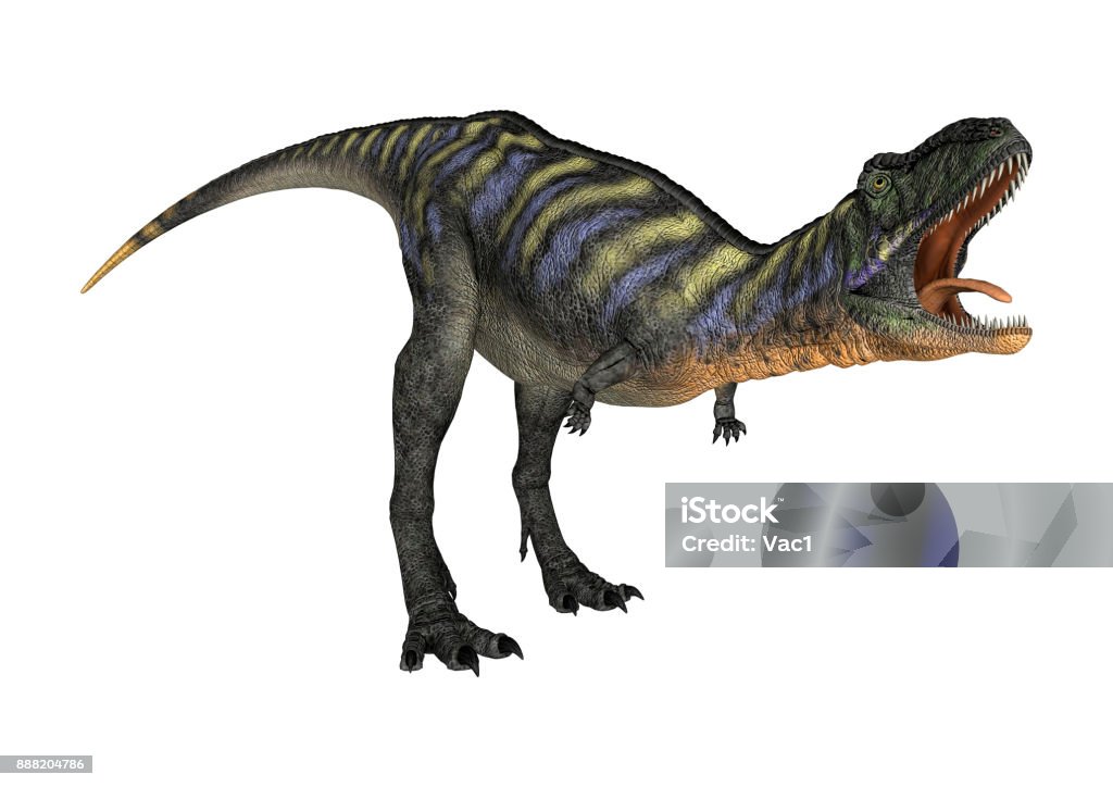 Aucasaurus 3d Rendering Dinosaur Aucasaurus On White Stock Photo - Download Image ...