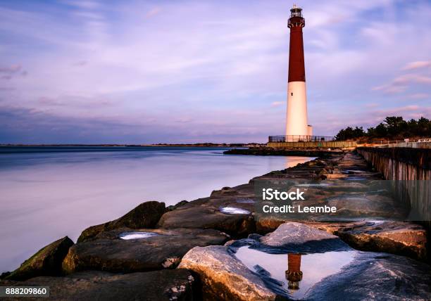 Barnegat Lighthouse State Park Stock Photo - Download Image Now - New Jersey, Barnegat Lighthouse, Lighthouse