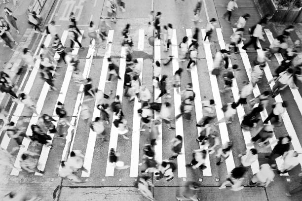 istock City Busy pedestrian crossing 888215612