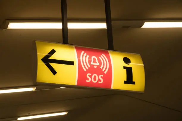 S.O.S. and Info symbol