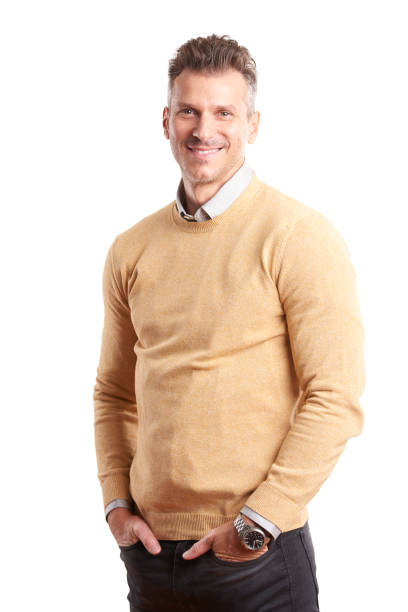 istock Smiling mature man portrait 888230224