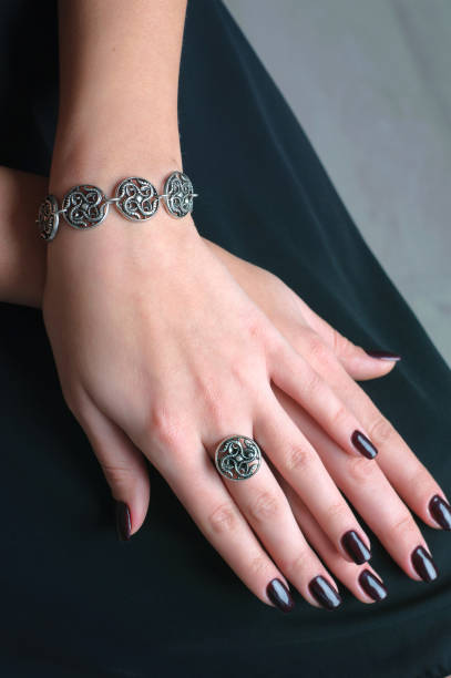 istock jewelry on the woman hands 888237122