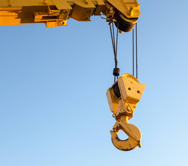 istock Hook of the crane 888264414