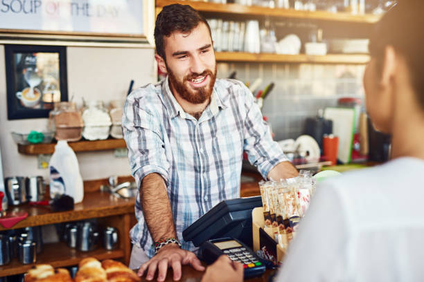 istock Good customer service is what makes them come back 888307606