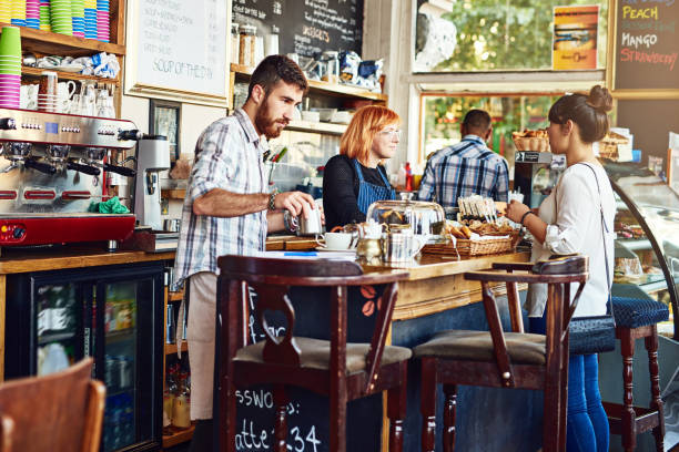 istock It's a busy morning in the hottest cafe 888307688