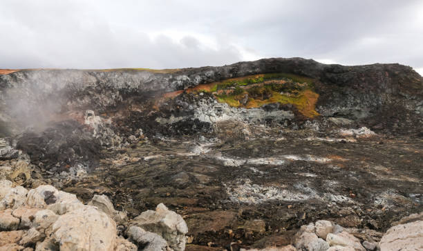 istock Leirhnjukur lava field in Iceland 888324810