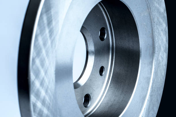 istock New car brake disc and brake linings 888336520
