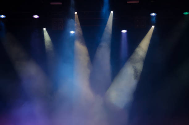 istock Performance moving lighting. Concert Light Show. Stage Lights. 888349666