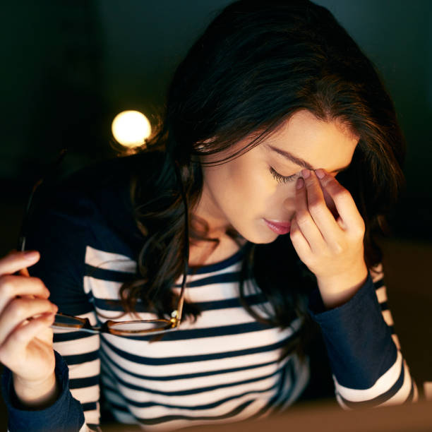 istock The long hours are wearing her out 888349970