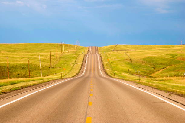 istock U.S. 212 Route in South Dakota 888357930