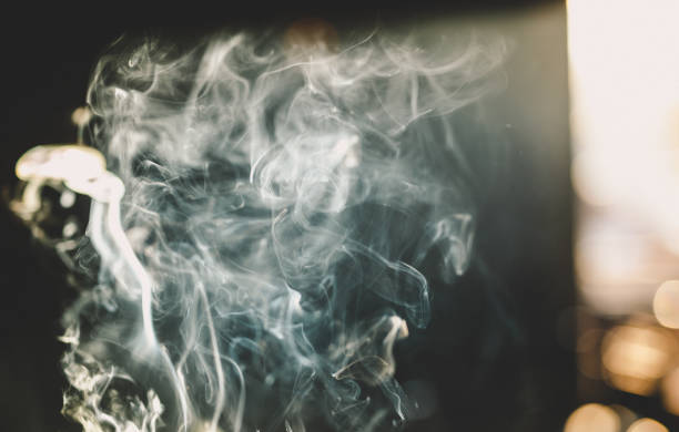 Cigarette smoke Smoke Structure indoors cigarette photos stock pictures, royalty-free photos & images