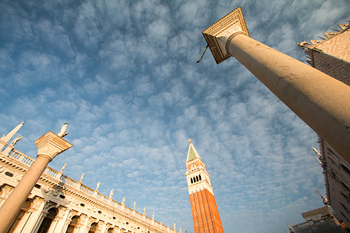 The Campanile in Piazza San Marco is a symbol of Venice