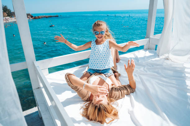 istock Mom and daughter spend time together 888387114