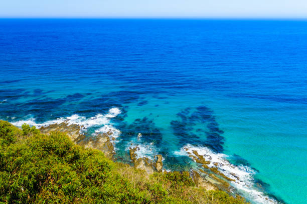 istock View from Teddy's lookout at Lorne, Great Ocean Road 888421132
