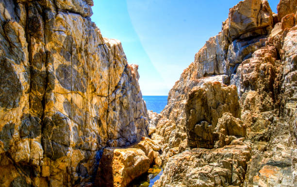 istock Paradise of rocks on the beach 888422126