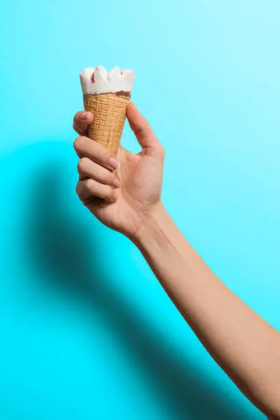 Photo of Holding Hand Ice Cream