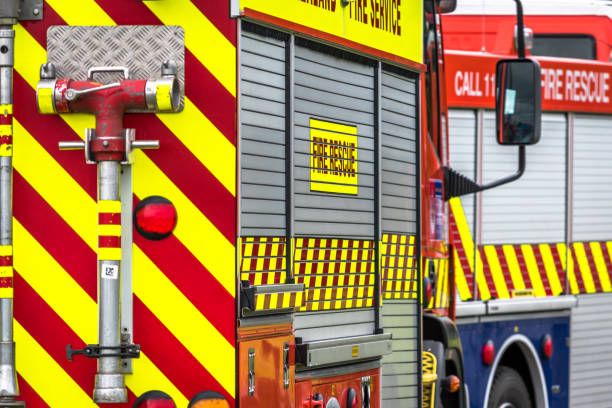 istock Fire rescue truck 888448066