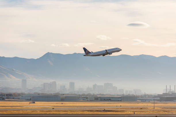 ソルトレイクシティ国際空港 写真のストックフォト