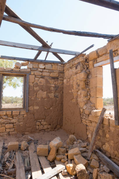 istock Adobe ruins at Old Cork in rural Queensland 888470618