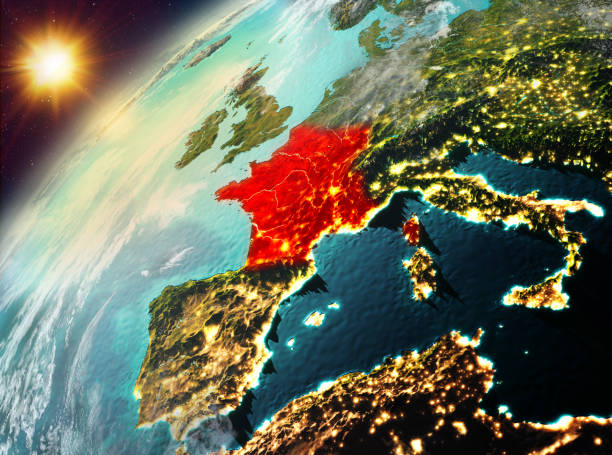 istock France on planet Earth in sunset 888503324