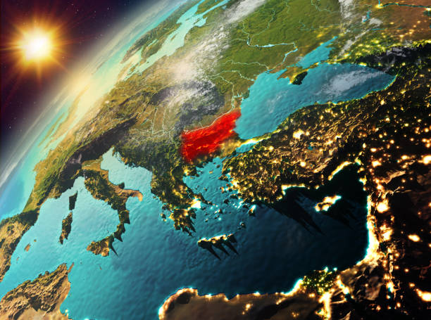 istock Bulgaria on planet Earth in sunset 888503382