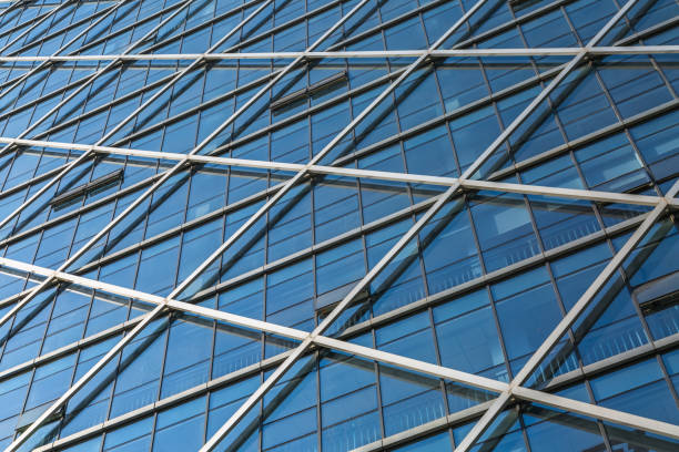 istock Detail glass building background 888508664