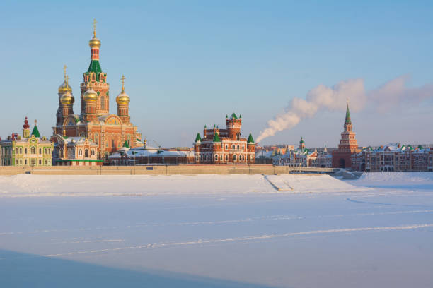 istock Russian winter city 888508852