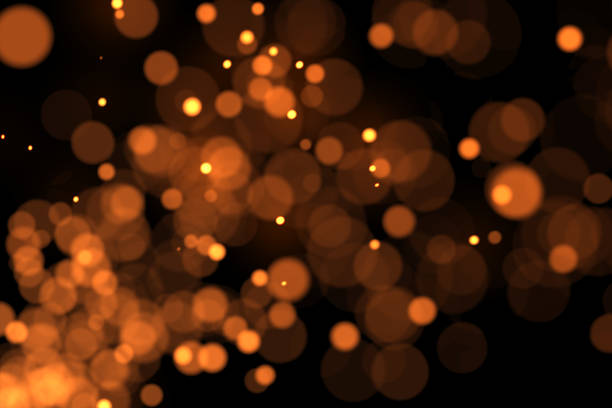 istock Particles sparks dots glitter slow motion background 3d illustration isolated 888511732