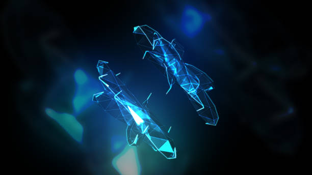 istock Transforming to music abstract crystal surface 3d illustration 888511872