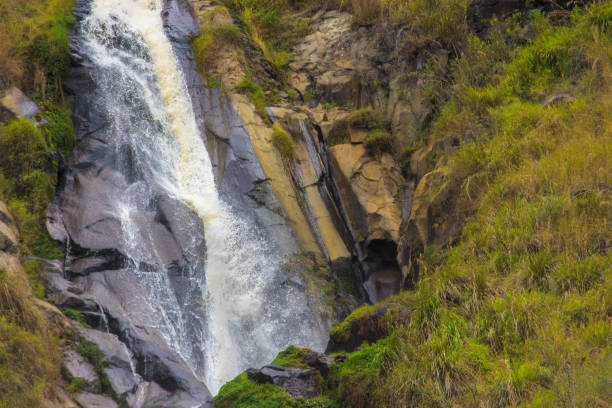istock beautiful view of blue stream waterfall 888520246