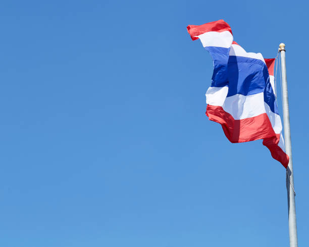 istock National flag of Thailand 888534590