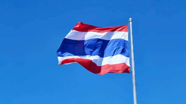 istock National flag of Thailand 888534766