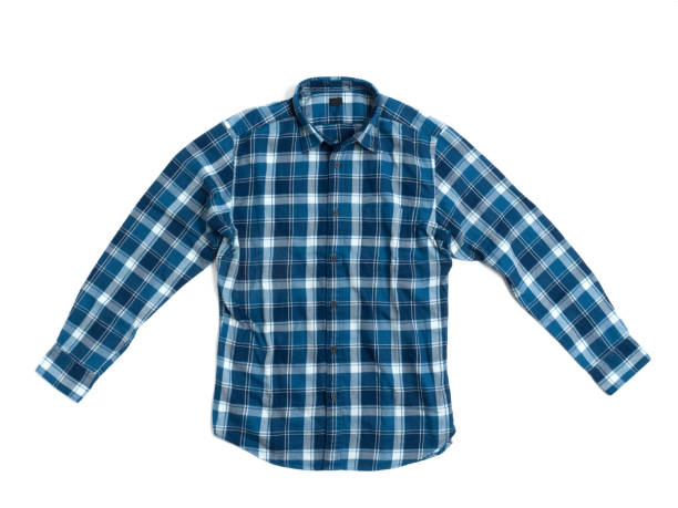 istock Men's long-sleeved shirt 888534914