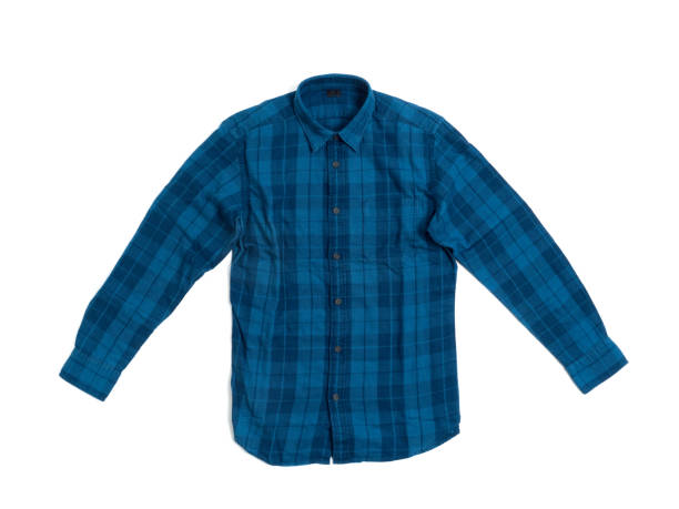 istock Men's long-sleeved shirt 888534988