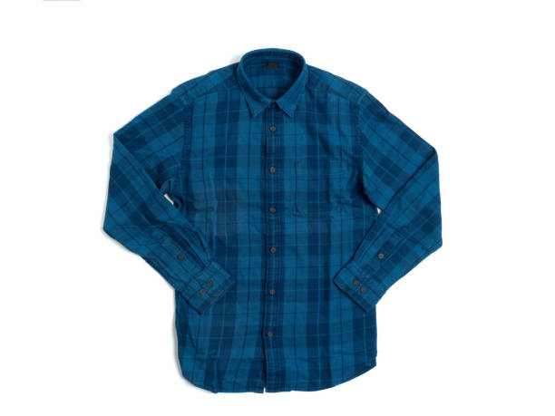 istock Men's long-sleeved shirt 888535108