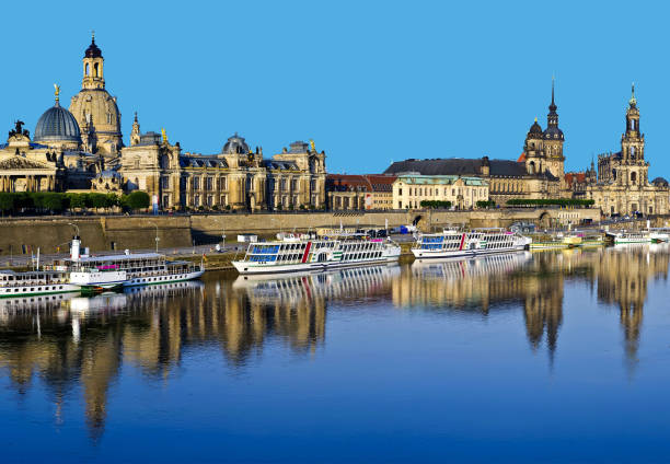 istock Dresden, Skyline, Elbe River, Saxony, Germany 888552490