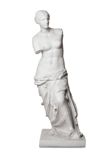 Venus of Milo Statue Venus de Milo Statue on a white background. Photo with clipping path. statue stock pictures, royalty-free photos & images