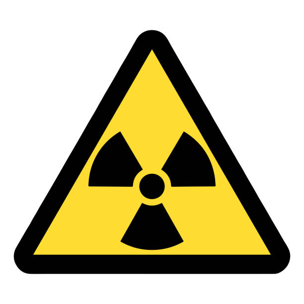 istock Standard Pictogam of Ionizing radiation Symbol, Warning sign of Globally Harmonized System (GHS) 888616358