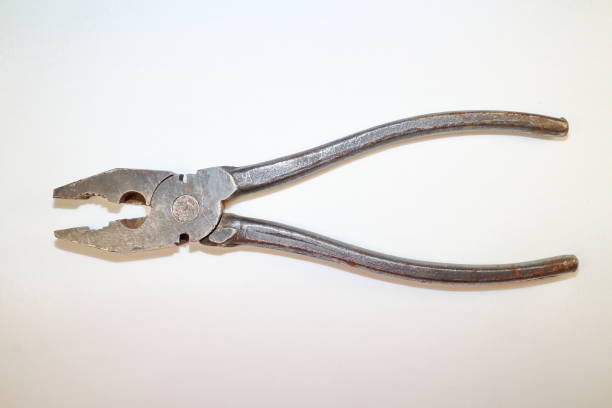 istock tool for work, metal pliers on white background 888648168