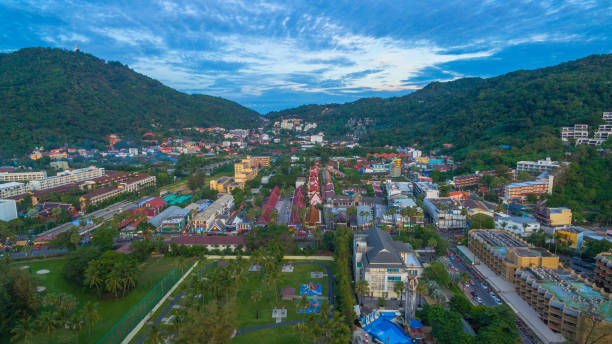 istock Kata town near Kata beach 888661432